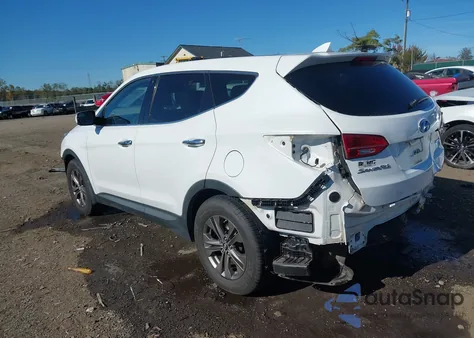 2013 Hyundai Santa Fe Sport from USA, damaged, VIN 5XYZU3LB7DG109226